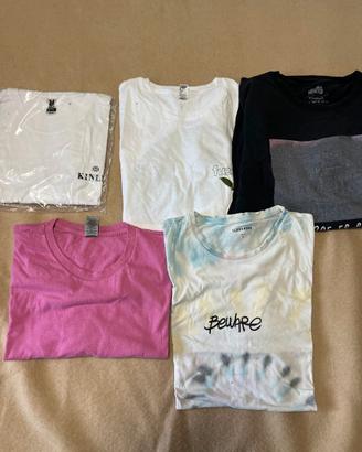 Lotto di 5 maglietta taglia L XL 4