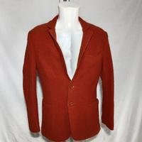 Giacca uomo lana cotta color ruggine tg. M