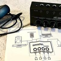 MIXER AMPLI PER CUFFIE HA400 MICRO AMP 4 CANALI
