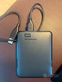 Hard disk WD ELEMENTS - 2 Terabyte