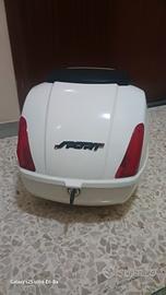 bauletto vespa gts bianco 
