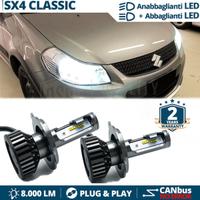 KIT LED H4 per SUZUKI SX4 Luci Bianche CANbus