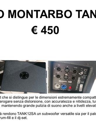 Subwoofer Montarbo TANK 12SA