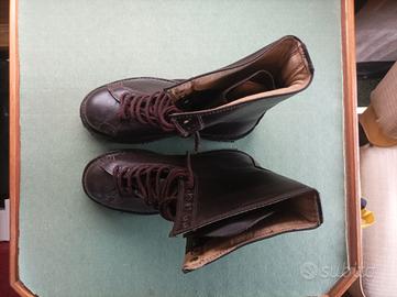 anfibi paracadutisti vera pelle