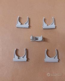 Clip a staffa Gewiss  Ø fascio 32mm Grigio GW50604