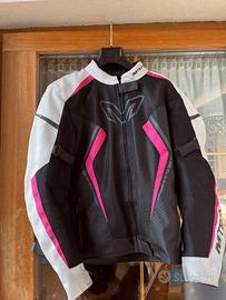 Giacca da moto donna MTECH Race Now - Taglia L