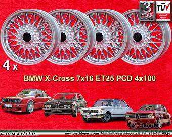 4 pz cerchi BMW Volkswagen Opel Mazda Audi BBS 7x1