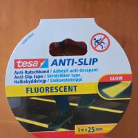 Tesa Nastro antiscivolo fluorescente  5m x 25mm
