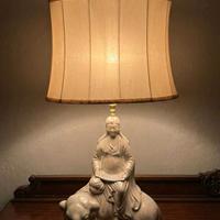 Coppia lampade orientali in ceramica