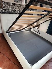 letto contenitore con materasso 