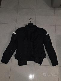 GIUBBOTTO MOTO FEMMINILE – Taglia S – nero – nuovo