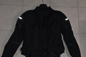 GIUBBOTTO MOTO FEMMINILE – Taglia S – nero – nuovo