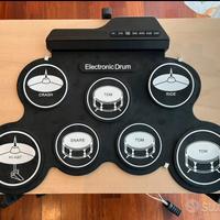 batteria digitale bambino con supporto 