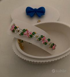Bracciale 💎con cristalli e perline