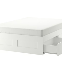 struttura letto IKEA "BRIMNES" 140x200