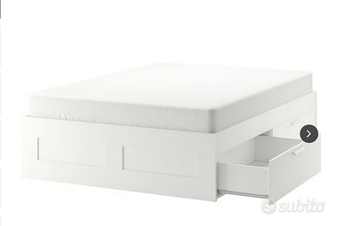 struttura letto IKEA "BRIMNES" 140x200