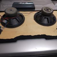 Pannello con casse Punto Evo