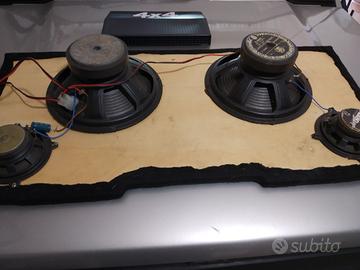 Pannello con casse Punto Evo