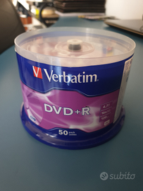 50 DVD+R e 100 CD-R