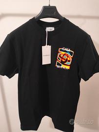 T-Shirt Casablanca uomo nera taglia XL 