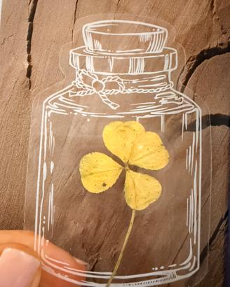 Segnalibri quadrifoglio porta fortuna