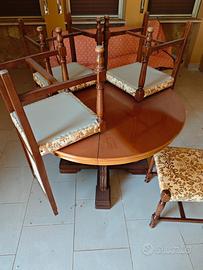 tavolo tondo da soggiorno anni 60