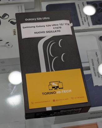 Samsung Galaxy S26 ULTRA 1TB - NUOVO SIGILLATO