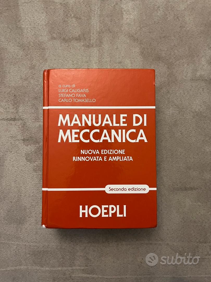 MANUALE DI MECCANICA - HOEPLI