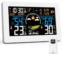 stazione meteo wireless viflykoo bianca