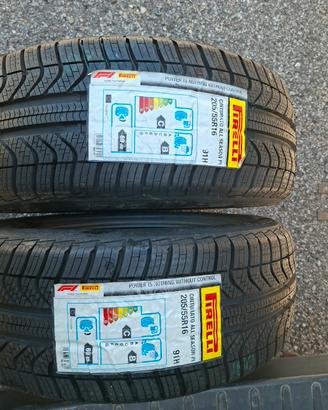 Coppia Pneumatici PIRELLI 205/55 R16 91H All Seaso