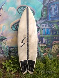 surfboard Sequoia CFD fish, 5,7; 30,60L, fins incl