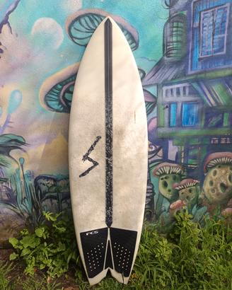 surfboard Sequoia CFD fish, 5,7; 30,60L, fins incl