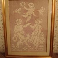 Quadro ad uncinetto