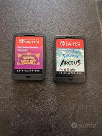 Pokemon Arceus e Violetto