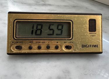 Orologio digitale da tavolo vintage
