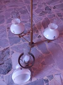 lampadario vintage anni 60