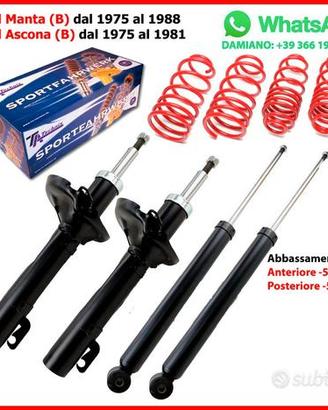 ASSETTO SPORTIVO Opel Manta B / Ascona B / C