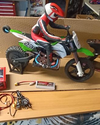 moto RC himoto racing burstout 1.4 brushless 