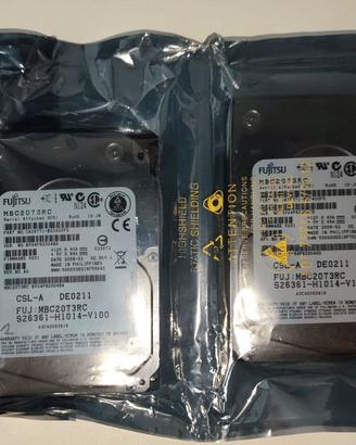 Hard disk Fujitsu MBC2073RC 2.5  15k 73GB SAS