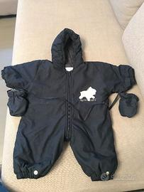 Iana tutone invernale neonato blu