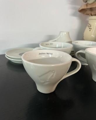 Set 6 tazze e 6 piattini julius meinl