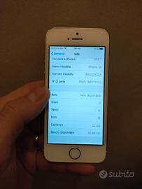 Iphone 5s 32 GB, oro e bianco 