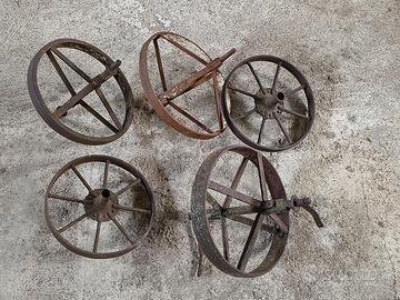 Ruote di Carriola d'epoca
