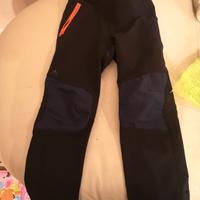 pantaloni tecnici bambini neve sport trekking 