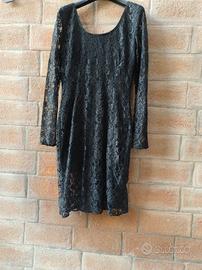 Abito vintage sartoria Londra pizzo mis.14 UK