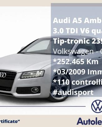 Audi A5 3.0 V6 TDI F.AP. quattro Ambition Coupè