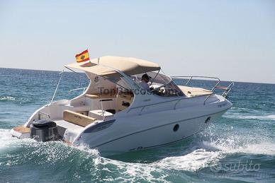 Barca SALPA 23x con HONDA 250 D demo fiera