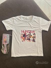 Set K-Pop HUNTRIX: T-Shirt + Spazzola taglia 4/6