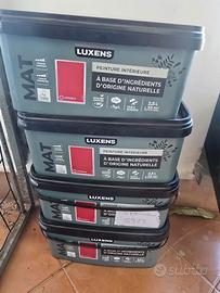 4 confezioni pittura Luxens Litchi 2 – 2,5 L nuove