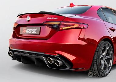 Scarico Akrapovic per Giulia Q.V.